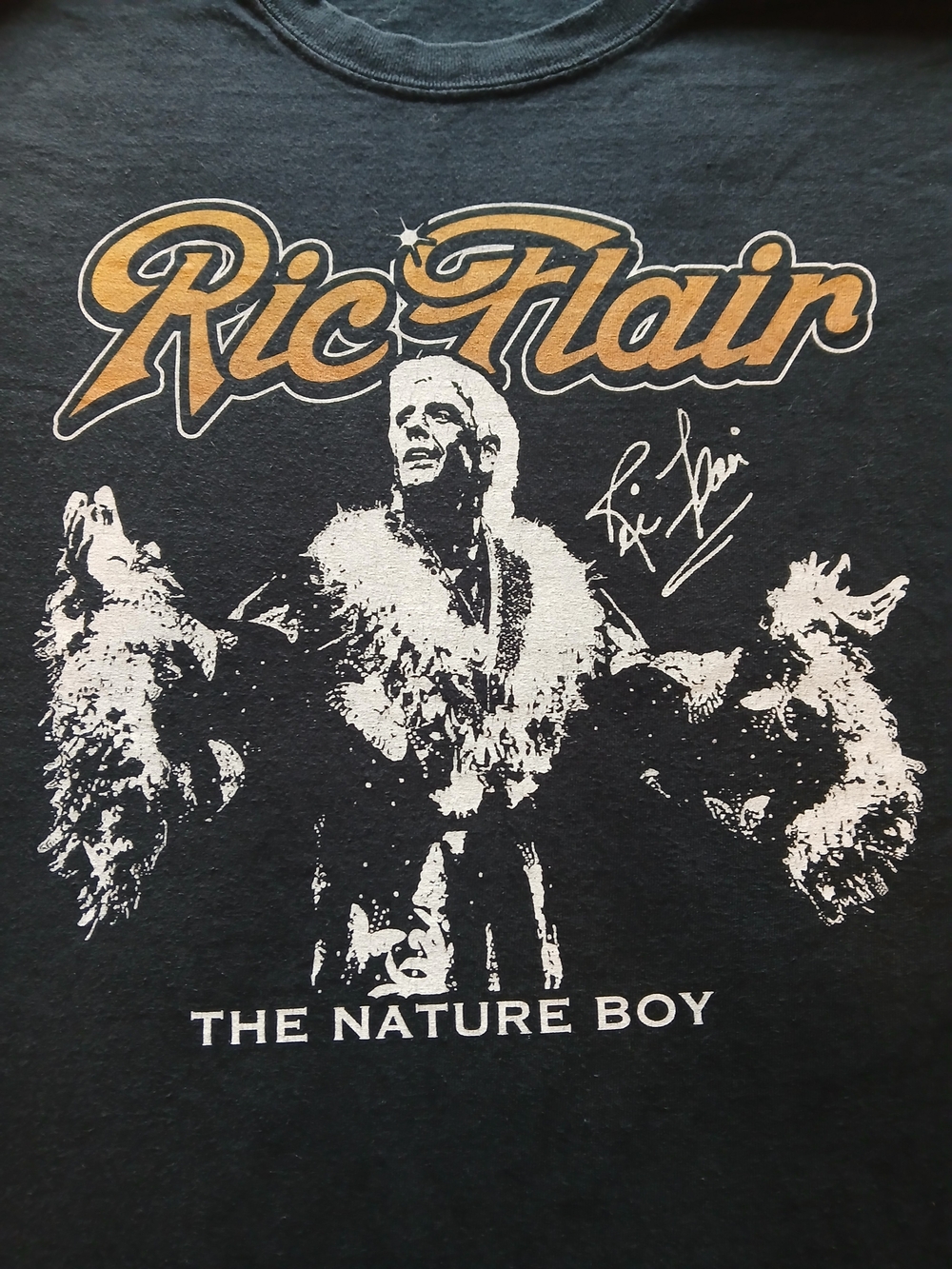 ☆Ric Flair 'The Nature Boy' Black Graphic Tee